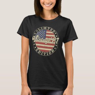 T-shirt Vintage 1981 42e anniversaire 42 ans American F