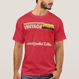 T-shirt Vintage 1982 Birthday Shirt Limited Edition 1982 B