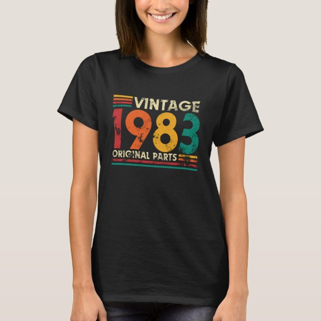 T-shirt Vintage 1983 (Devant)