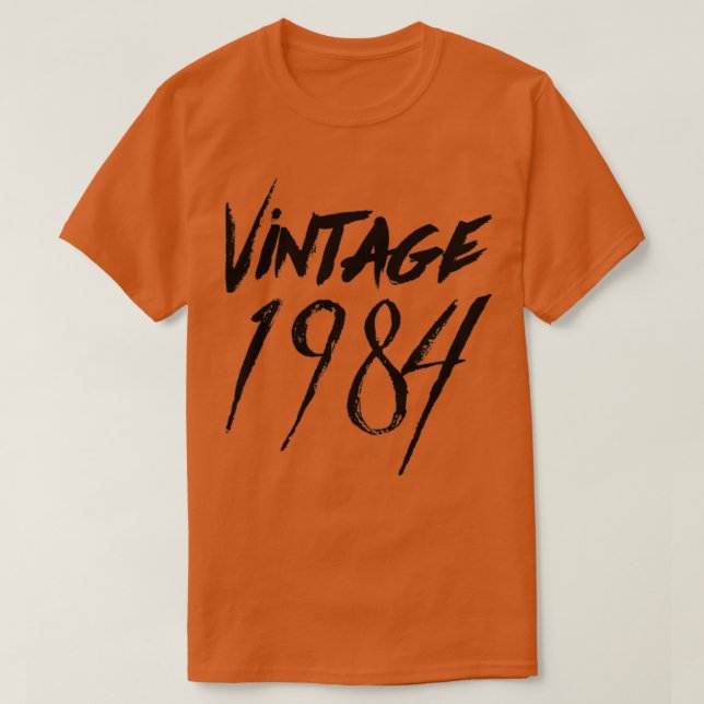 T-shirt Vintage 1984 (Design devant)