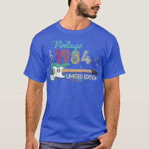 T-shirt Vintage 1984 Cadeaux d'anniversaire, Amateurs de g