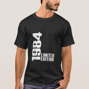 T-shirt Vintage 1984 Drôle 40 Ans Hommes Femmes 40ème Bir