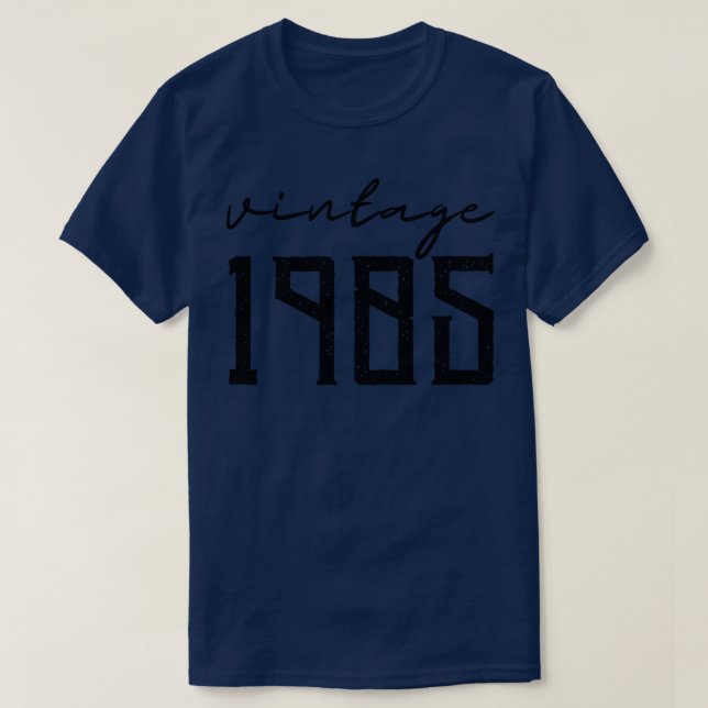 T-shirt Vintage 1985 20 (Design devant)