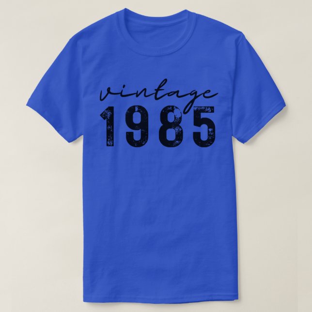 T-shirt Vintage 1985 31 (Design devant)
