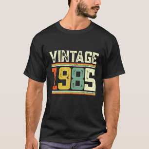 T-shirt Vintage 1985 36e anniversaire Hommes Femmes 36 ans