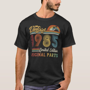 T-shirt Vintage 1985 Édition Limitée Pièces originales