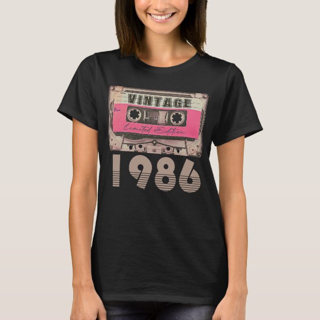 T-shirt Vintage 1986 (Devant)