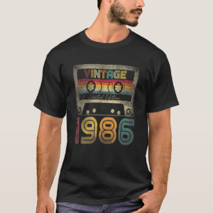 T-shirt Vintage 1986 36ème anniversaire Idées Hommes Femme