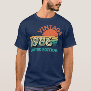 T-shirt Vintage 1986 limited edition1
