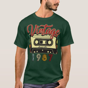 T-shirt Vintage 1987 Les plus grands succès sur bande de c