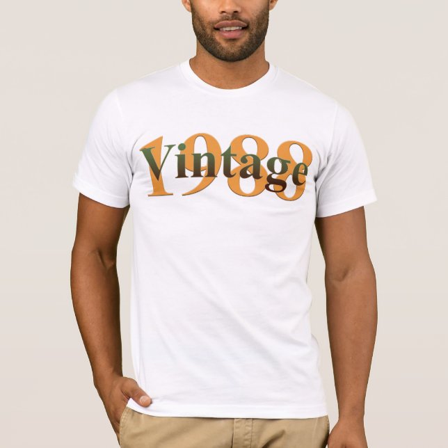 T-shirt Vintage 1988 (Devant)