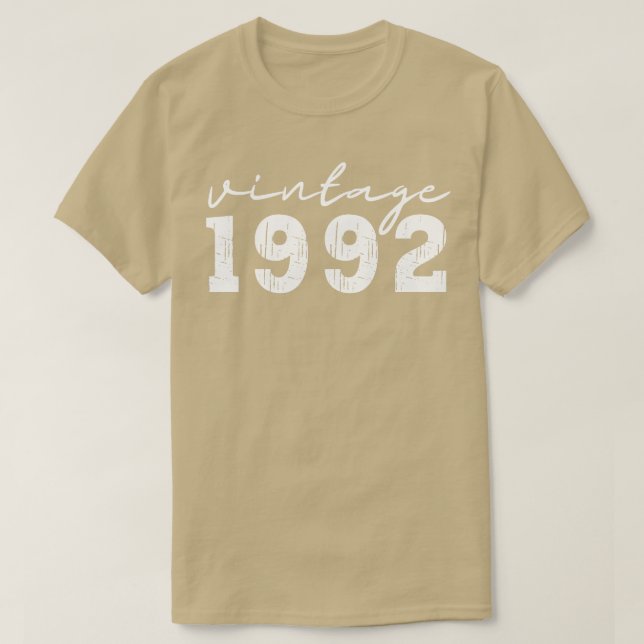 T-shirt Vintage 1992 14 (Design devant)