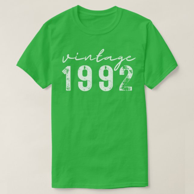 T-shirt Vintage 1992 19 (Design devant)