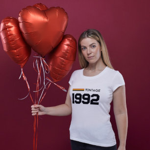 T-shirt Vintage 1992 21ème anniversaire, 31ème anniversair