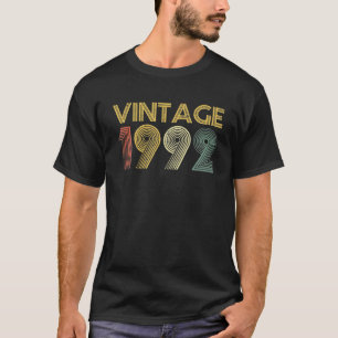T-shirt Vintage 1992 Fait En 1992 30e Anniversaire 30 Anni