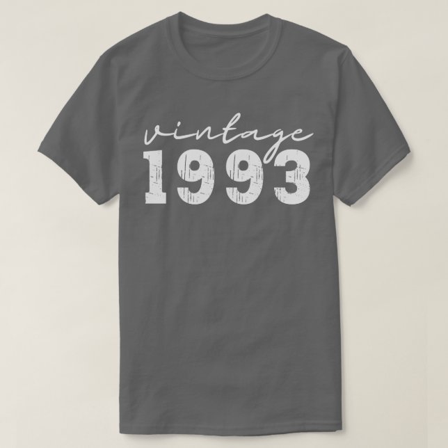 T-shirt Vintage 1993 9 (Design devant)