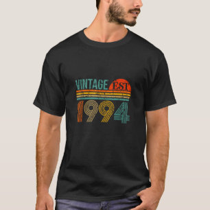 T-shirt Vintage 1994 Fait En 30 Anniversaire 30 Ans D'Être