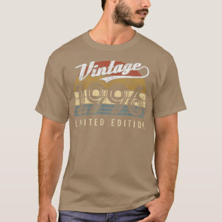 T-shirt Vintage 1996 Limited Edition 26 Ans 26e Bir
