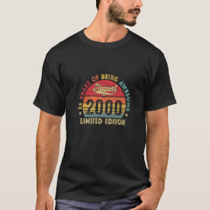 T-shirt Vintage 2000 22e anniversaire Retro stupéfiant dep