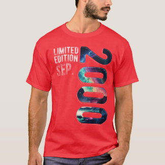 T-shirt Vintage 2000 September Birthday Polar Lights frien