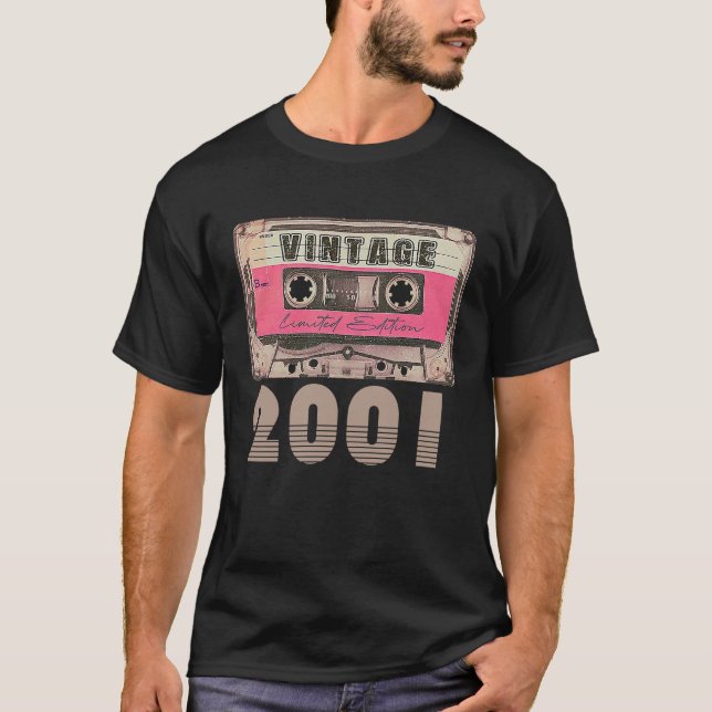 T-shirt Vintage 2001 (Devant)