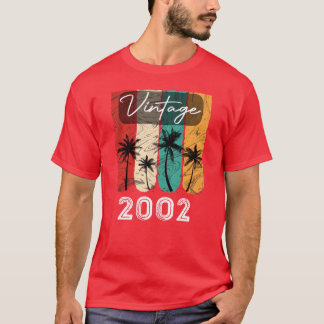 T-shirt Vintage 2002 nés en 2002 amis