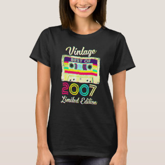 T-shirt Vintage 2007 15 ans 15e anniversaire 1