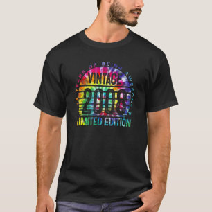 T-shirt Vintage 2008 14 Ans D'Être Un B Day Awesome