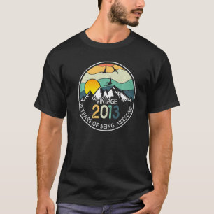 T-shirt Vintage 2013 10ème anniversaire 10 ans