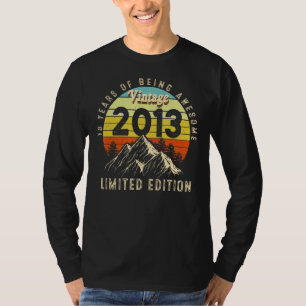 T-shirt Vintage 2013 10ème anniversaire 10 ans