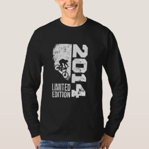 T-shirt Vintage 2014 vélo d'anniversaire MTB-Bicycles Moun