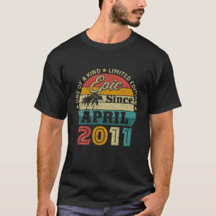 T-shirt Vintage 2015 Limited Edition Classic 7 Year Old 7T