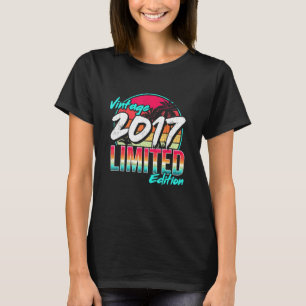 T-shirt Vintage 2017 5ème anniversaire 5 ans
