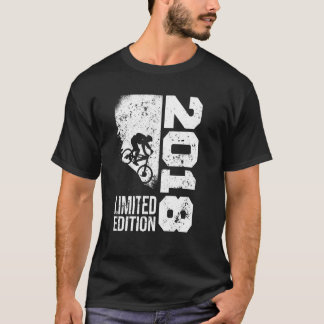 T-shirt Vintage 2018 vélo d'anniversaire MTB-Bicycles Moun