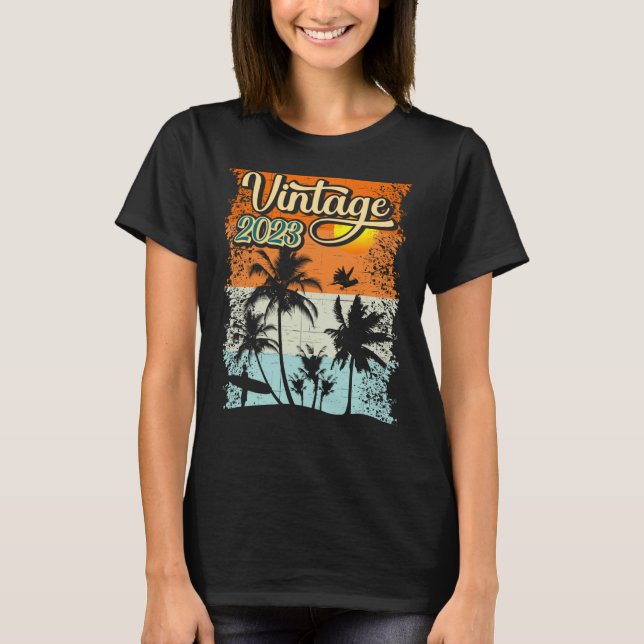 T-shirt Vintage 2023 (Devant)