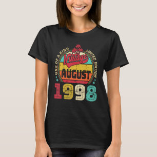 T-shirt Vintage 25ème anniversaire Awesome depuis août 199
