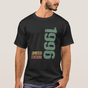 T-shirt Vintage 26E Anniversaire Garçon Girl 1996 Limited