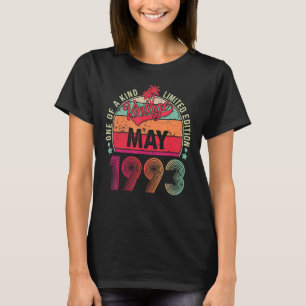 T-shirt Vintage 29ème anniversaire stupéfiant depuis mai 1