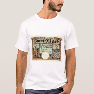 T-shirt Vintage 2 Mark Notgeld Beckum
