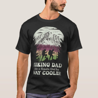 T-shirt Vintage 2 Randonneurs Dans Les Montagnes Paysage
