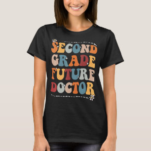 T-shirt Vintage 2e année future Docteur Retour à Sch