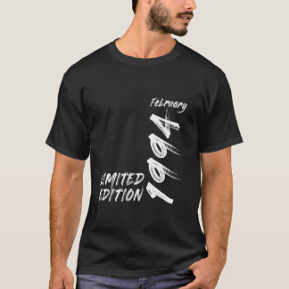 T-shirt Vintage 30 Anniversaire I Edition limitée Février