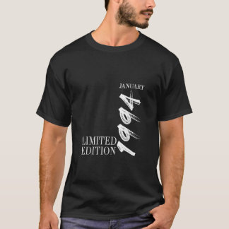 T-shirt Vintage 30 Anniversaire I Edition Limitée Janvier