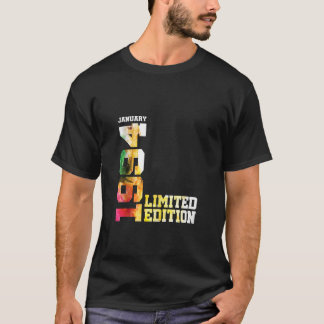 T-shirt Vintage 30 Anniversaire I Edition Limitée Janvier 