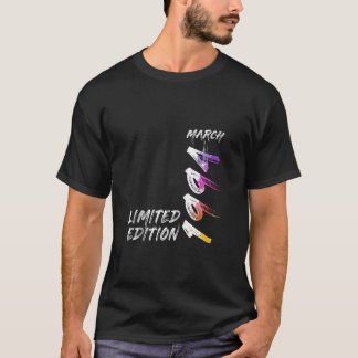 T-shirt Vintage 30 Anniversaire I Édition limitée Mars 199