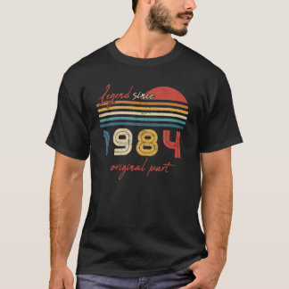 T-shirt Vintage 38 Cadeaux Anniversaires Légende depuis 19