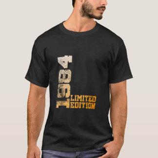 T-shirt Vintage 40 Anniversaire I Édition Limitée 1984 Tan
