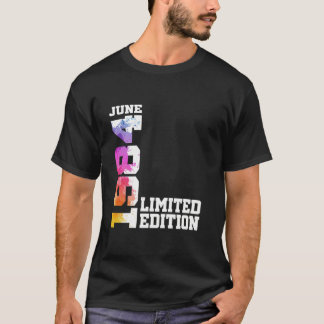 T-shirt Vintage 40 Anniversaire I Edition Limitée Juin 198