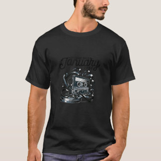 T-shirt Vintage 40ème anniversaire stupéfiant depuis Janvi
