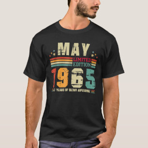 T-shirt Vintage 57 Years Old Retro Birthday Awesome Since